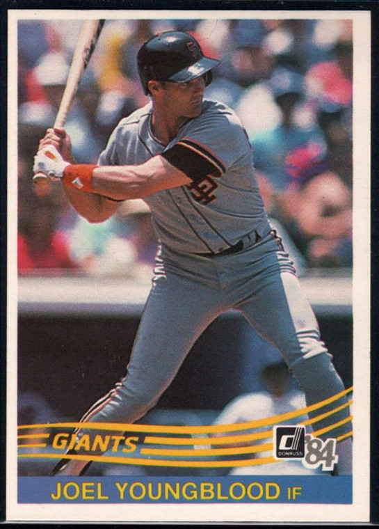 1984 Donruss #480 Joel Youngblood VG San Francisco Giants 