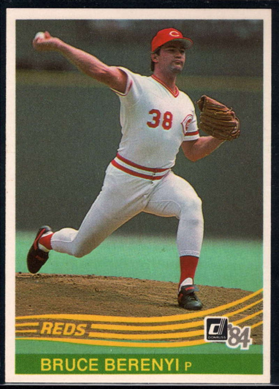 1984 Donruss #487 Bruce Berenyi VG Cincinnati Reds 