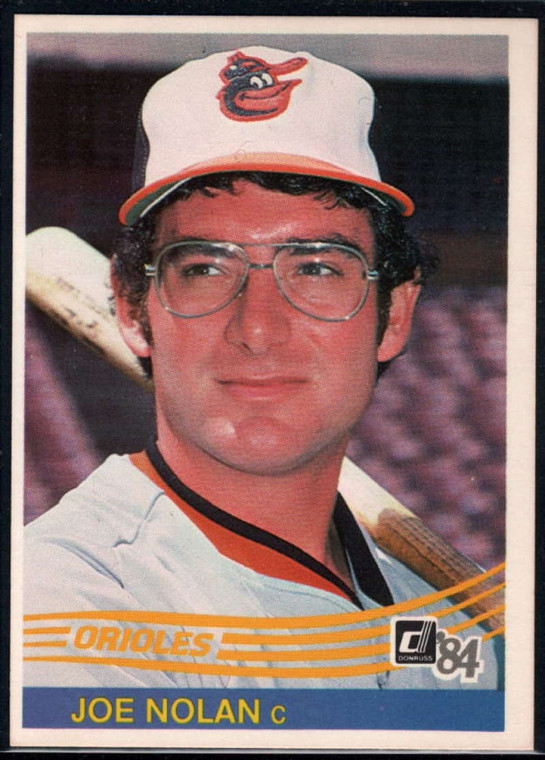 1984 Donruss #489 Joe Nolan VG Baltimore Orioles 