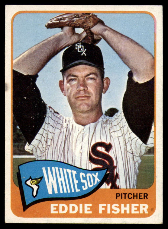 1965 Topps #328 Eddie Fisher VG  Chicago White Sox 