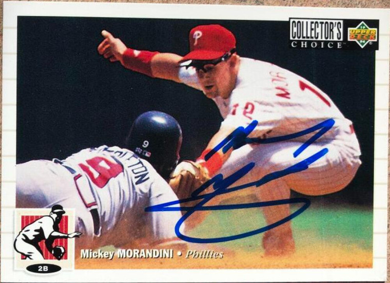 Mickey Morandini Autographed 1994 Collector's Choice #211