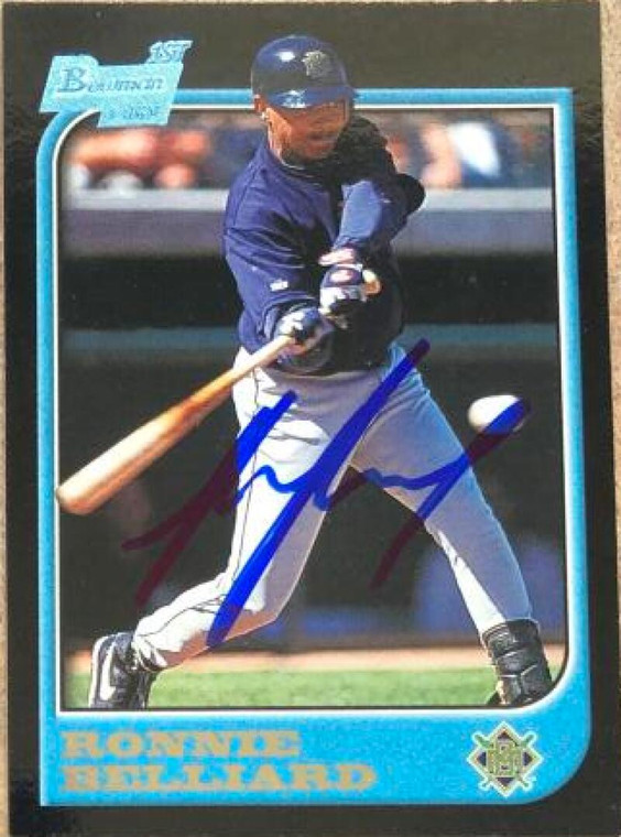 Ronnie Belliard Autographed 1997 Bowman #372 Rookie Card