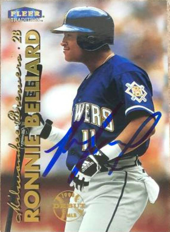 Ronnie Belliard Autographed 1999 Fleer Tradition #161