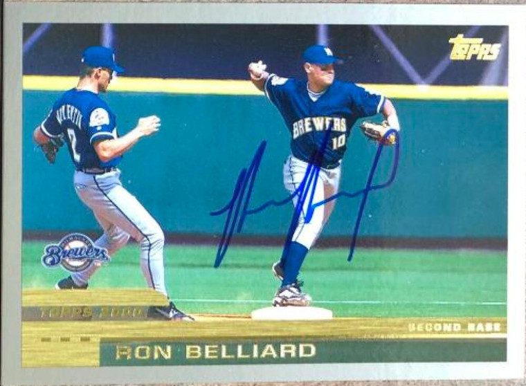 Ronnie Belliard Autographed 2000 Topps #414