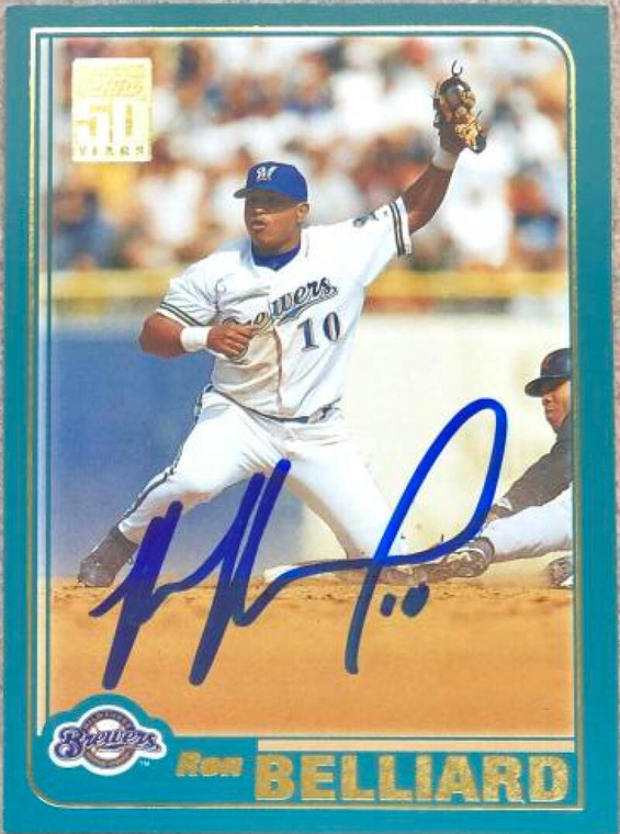Ronnie Belliard Autographed 2001 Topps #277