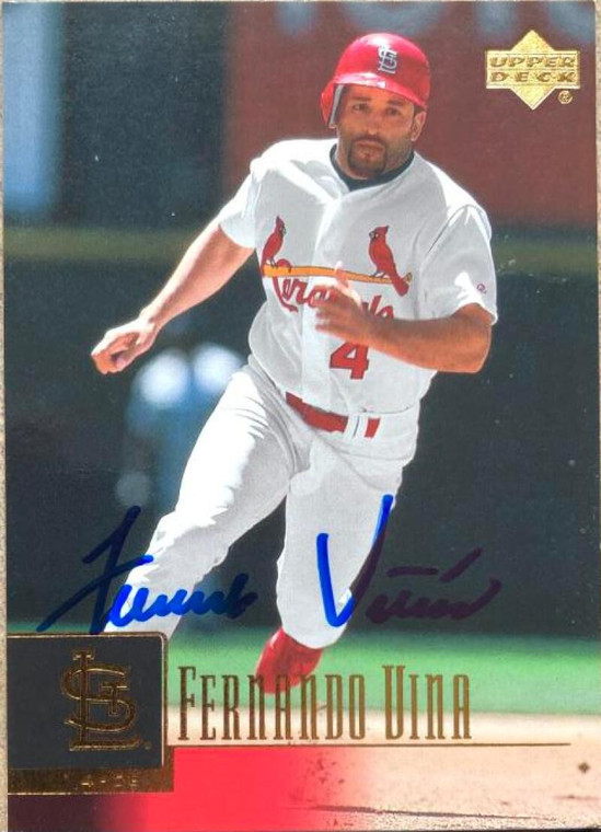 Fernando Vina Autographed 2001 Upper Deck #382