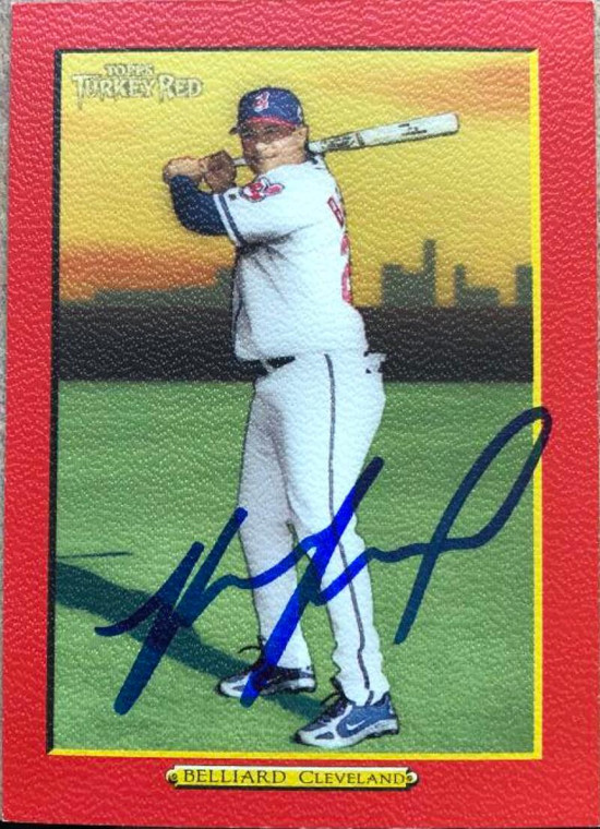 Ronnie Belliard Autographed 2005 Topps Turkey Red - Red #208