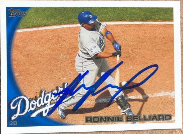 Ronnie Belliard Autographed 2010 Topps Update #US-66