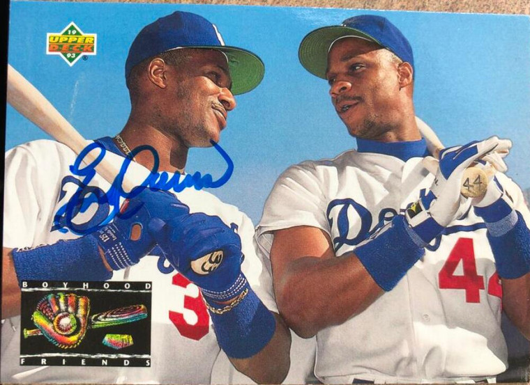 Eric Davis Autographed 1993 Upper Deck #477