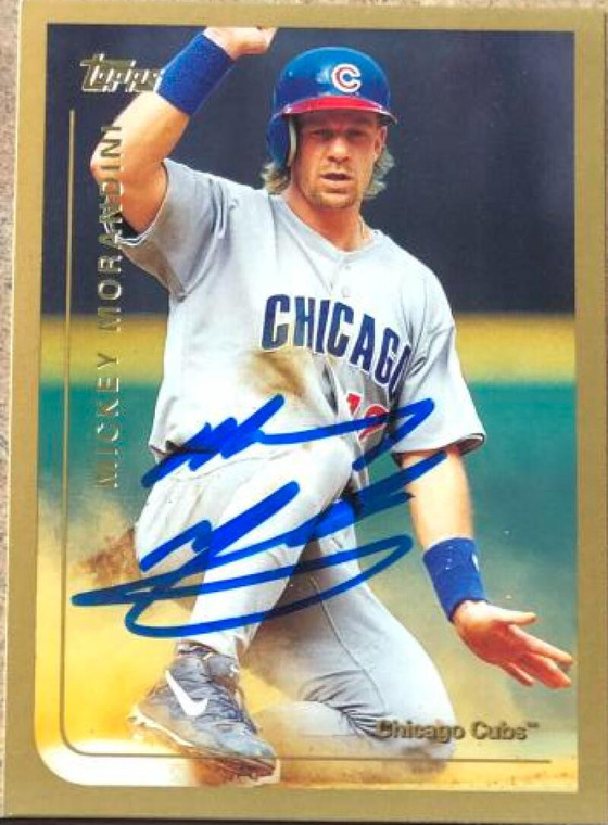 SOLD 3379 Mickey Morandini Autographed 1999 Topps #23