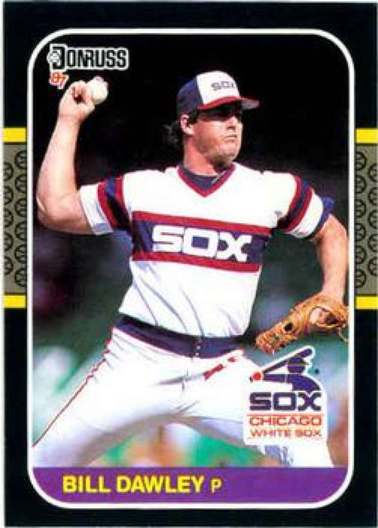 1987 Donruss #628 Bill Dawley VG Chicago White Sox 