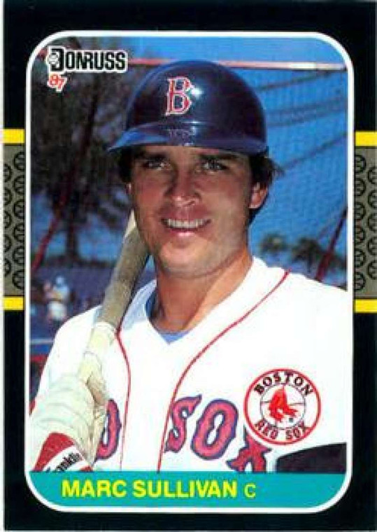 1987 Donruss #643 Marc Sullivan VG Boston Red Sox 