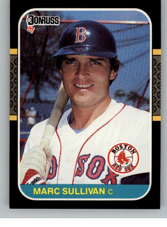 1987 Donruss #643 Marc Sullivan VG Boston Red Sox 