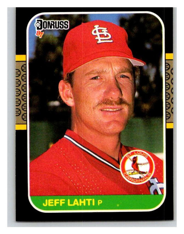 1987 Donruss #577 Jeff Lahti VG St. Louis Cardinals 