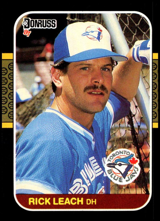1987 Donruss #567 Rick Leach VG Toronto Blue Jays 