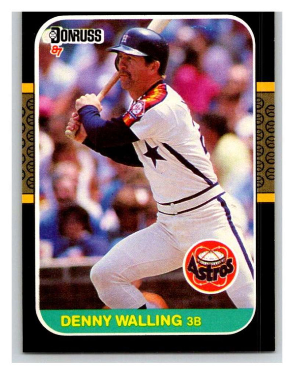 1987 Donruss #554 Denny Walling VG Houston Astros 