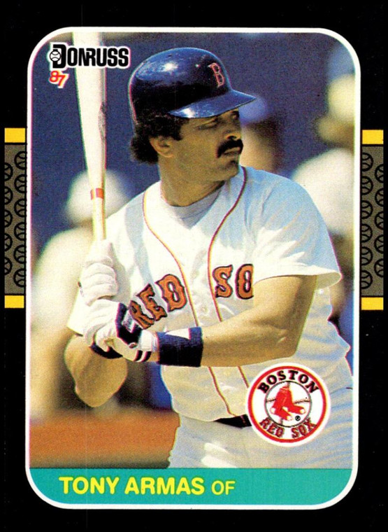 1987 Donruss #498 Tony Armas VG Boston Red Sox 