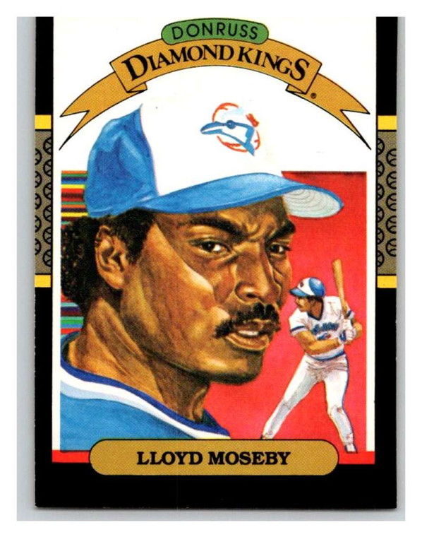 1987 Donruss #21 Lloyd Moseby DK VG Toronto Blue Jays 