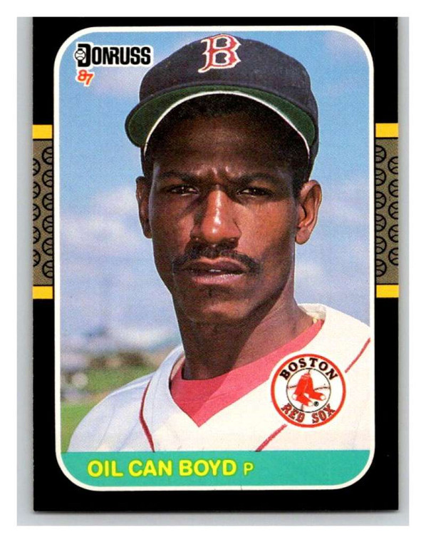 1987 Donruss #51 Oil Can Boyd VG Boston Red Sox 