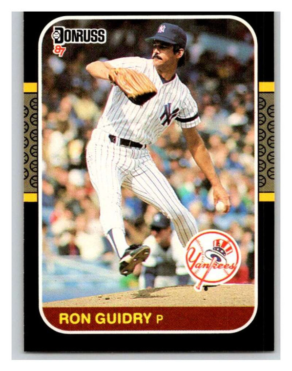 1987 Donruss #93 Ron Guidry VG New York Yankees 