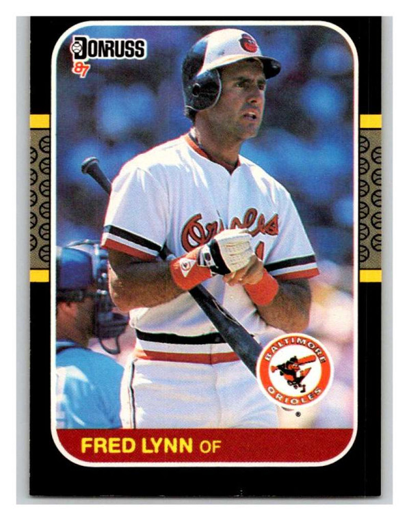 1987 Donruss #108 Fred Lynn VG Baltimore Orioles 