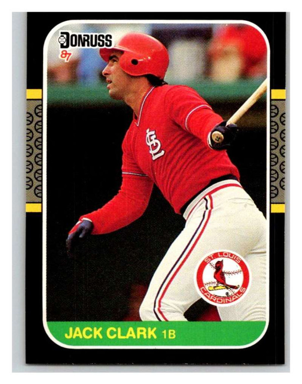 1987 Donruss #111 Jack Clark VG St. Louis Cardinals 