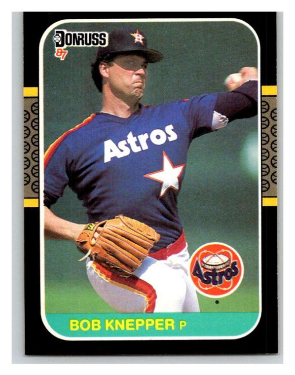 1987 Donruss #112 Bob Knepper VG Houston Astros 