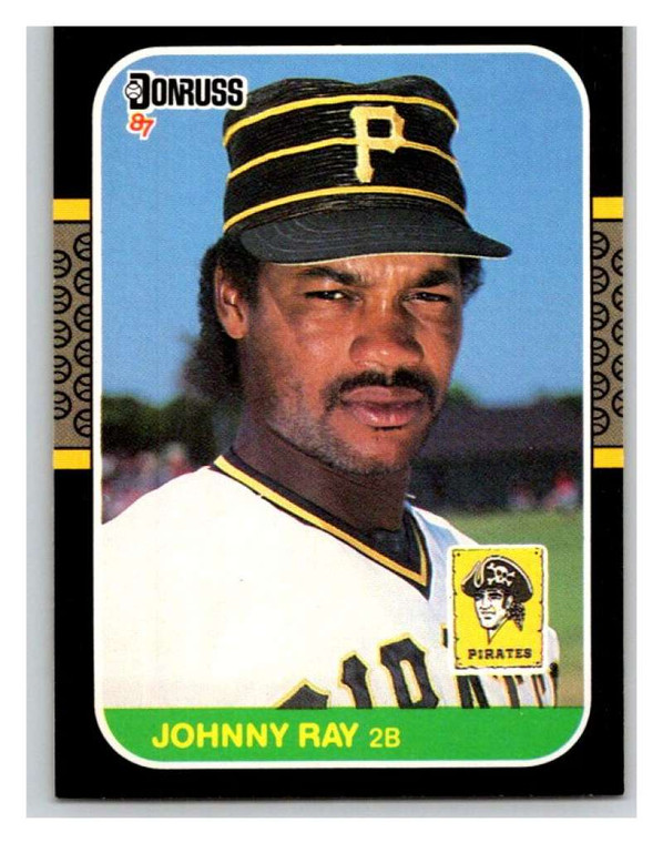 1987 Donruss #144 Johnny Ray VG Pittsburgh Pirates 