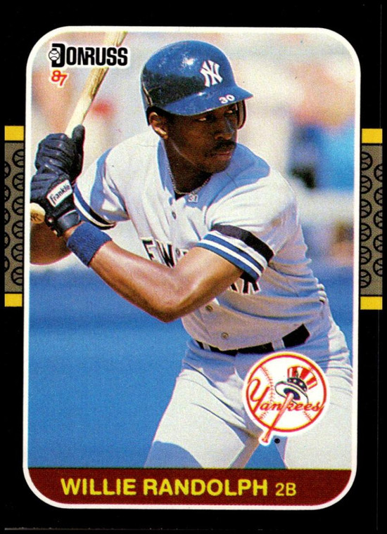 1987 Donruss #154 Willie Randolph VG New York Yankees 