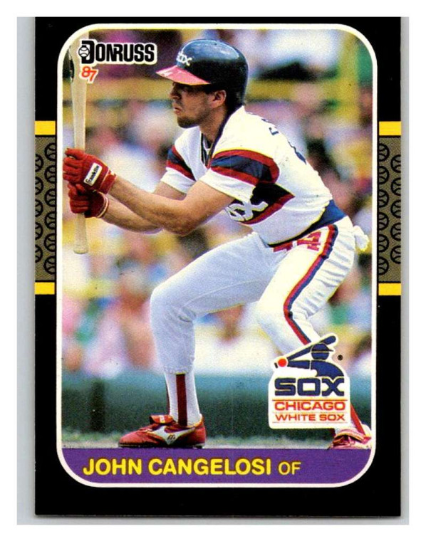 1987 Donruss #162 John Cangelosi VG RC Rookie Chicago White Sox 