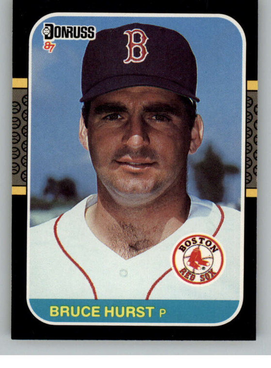 1987 Donruss #174 Bruce Hurst VG Boston Red Sox 