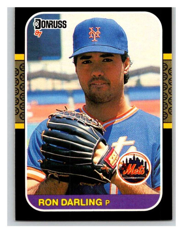 1987 Donruss #192 Ron Darling VG New York Mets 