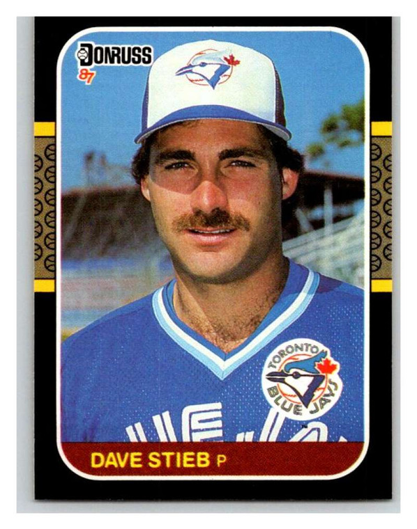 1987 Donruss #195 Dave Stieb VG Toronto Blue Jays 