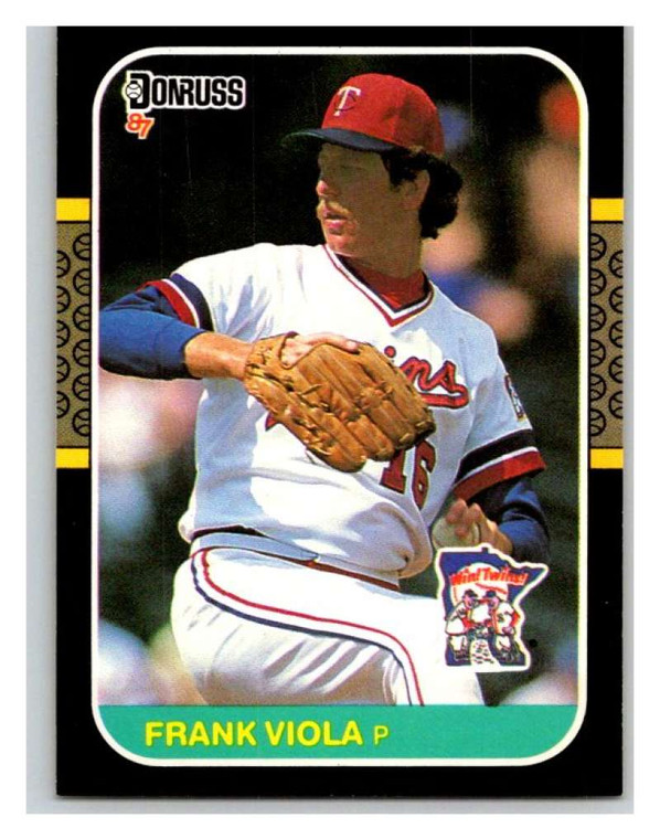 1987 Donruss #196 Frank Viola VG Minnesota Twins 