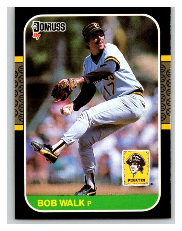 1987 Donruss #203 Bob Walk VG Pittsburgh Pirates 