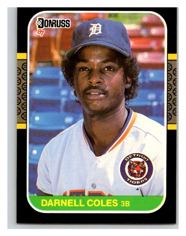 1987 Donruss #230 Darnell Coles VG Detroit Tigers 