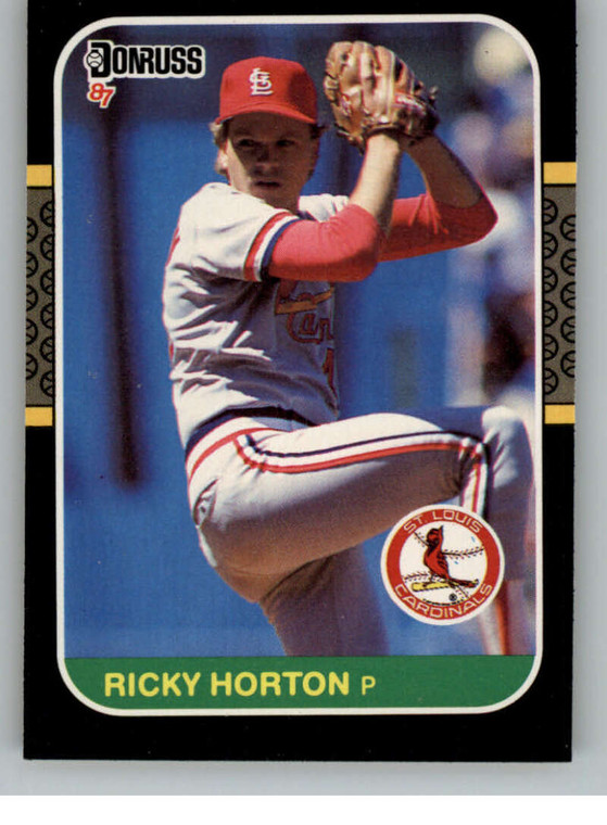 1987 Donruss #234 Ricky Horton VG St. Louis Cardinals 