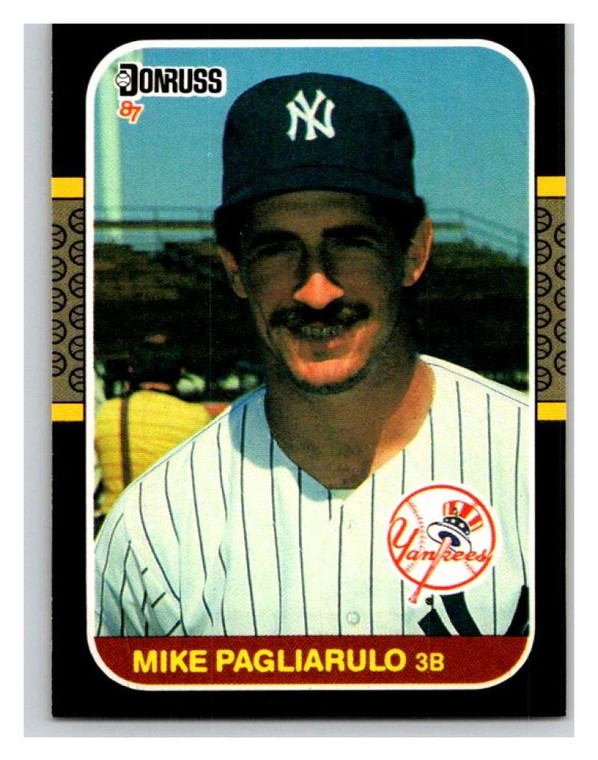 1987 Donruss #298 Mike Pagliarulo VG New York Yankees 