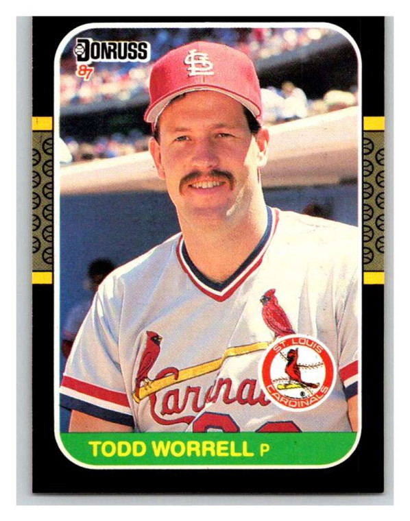 1987 Donruss #307 Todd Worrell VG St. Louis Cardinals 