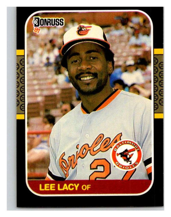 1987 Donruss #336 Lee Lacy VG Baltimore Orioles 