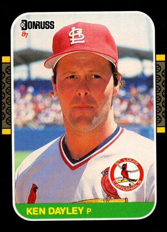 1987 Donruss #357 Ken Dayley VG St. Louis Cardinals 