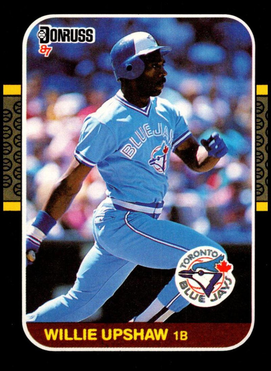 1987 Donruss #367 Willie Upshaw VG Toronto Blue Jays 