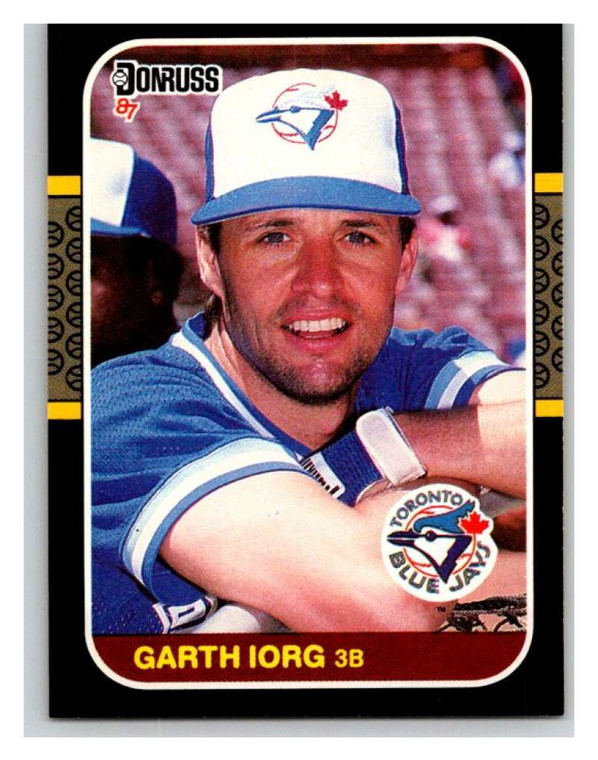 1987 Donruss #394 Garth Iorg VG Toronto Blue Jays 