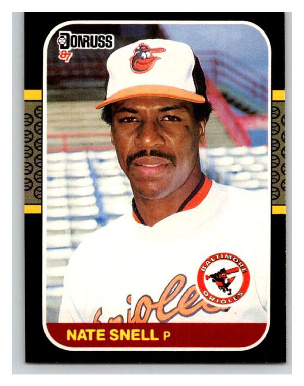 1987 Donruss #396 Nate Snell VG Baltimore Orioles 