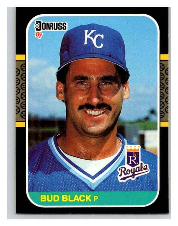 1987 Donruss #404 Bud Black VG Kansas City Royals 