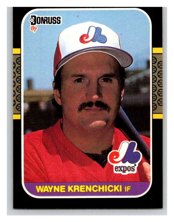 1987 Donruss #406 Wayne Krenchicki VG Montreal Expos 