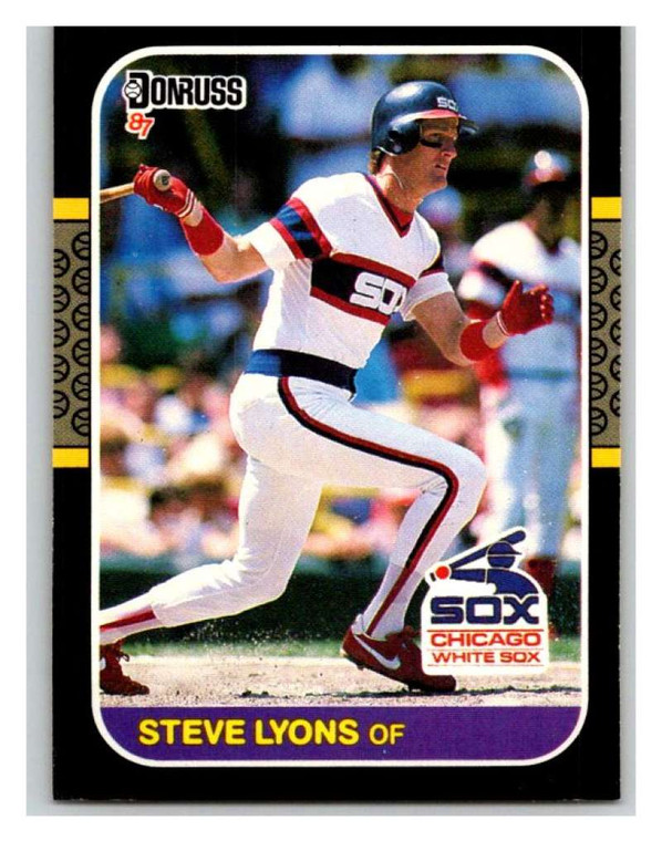1987 Donruss #409 Steve Lyons VG Chicago White Sox 