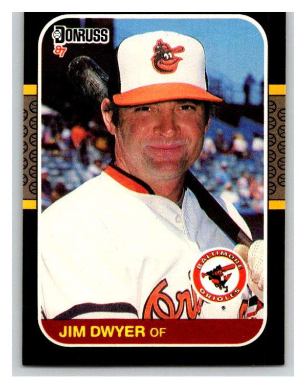 1987 Donruss #418 Jim Dwyer VG Baltimore Orioles 