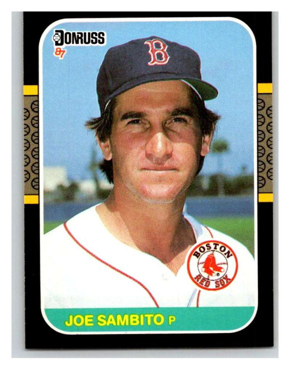 1987 Donruss #421 Joe Sambito VG Boston Red Sox 