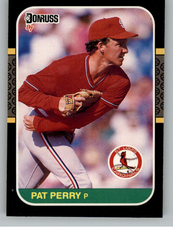 1987 Donruss #430 Pat Perry VG St. Louis Cardinals 